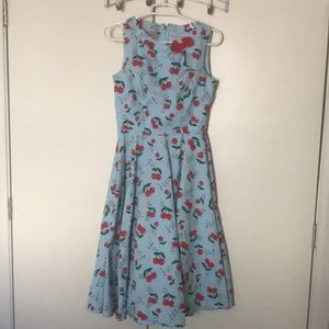 Banned rockabilly cherry dress